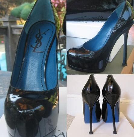 ysl blue bottom pumps|ysl pumps farfetch.